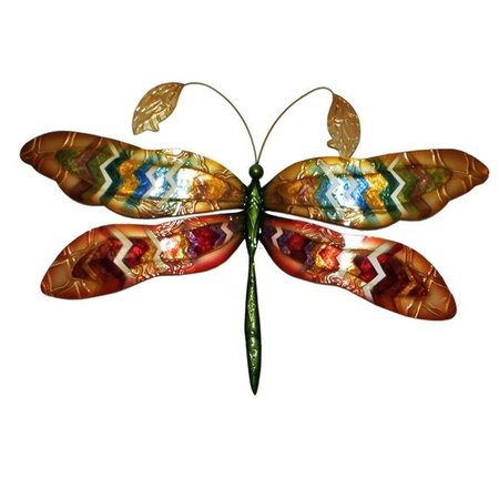 EANGEE HOME DESIGN Eangee Home Design m4008 Dragonfly Wall Decor; Multi Color m4008